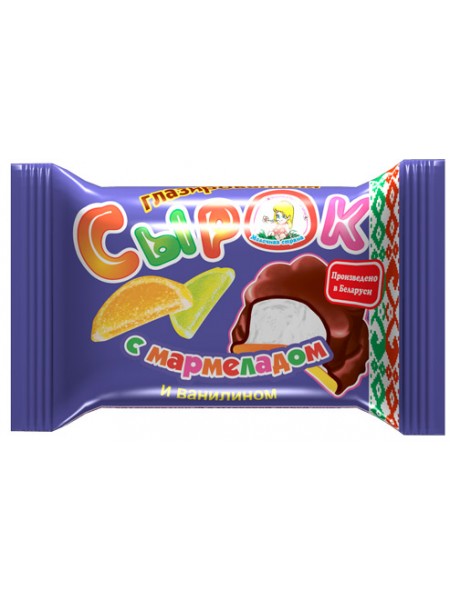 Сырок глазир. Мармелад/Ваниль 20% 50г*30 Минск МЗ №1 Сырок глазир. Мармелад/Ваниль 20% 50г*30 Минск МЗ №1